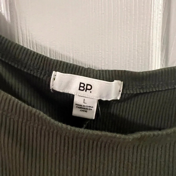 Hunter Green BP Jersey Dress Size L NWT - Picture 3 of 4